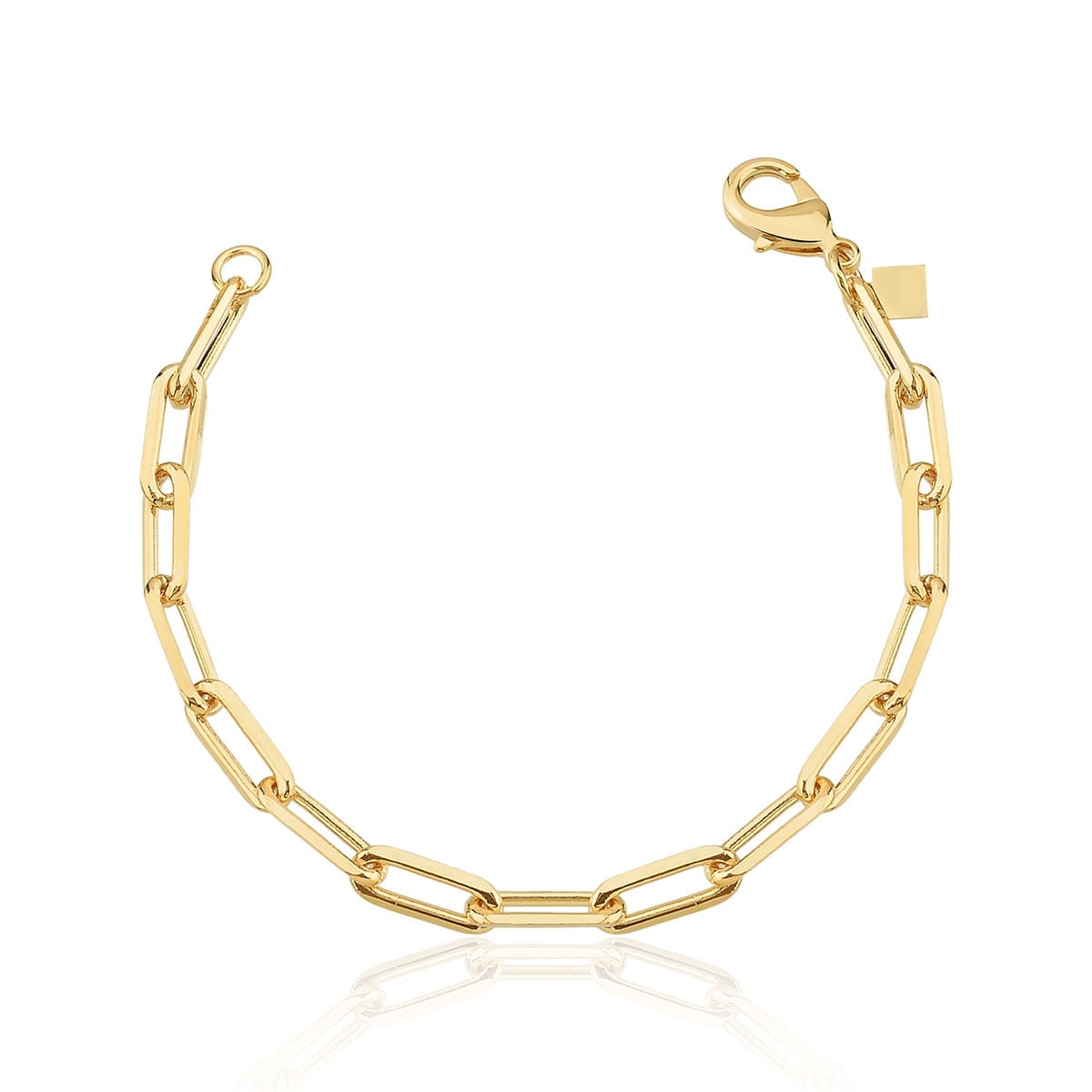 Paperclip Chain Bracelet