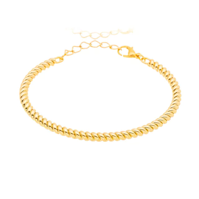 Woman Twisted Effect Bracelet