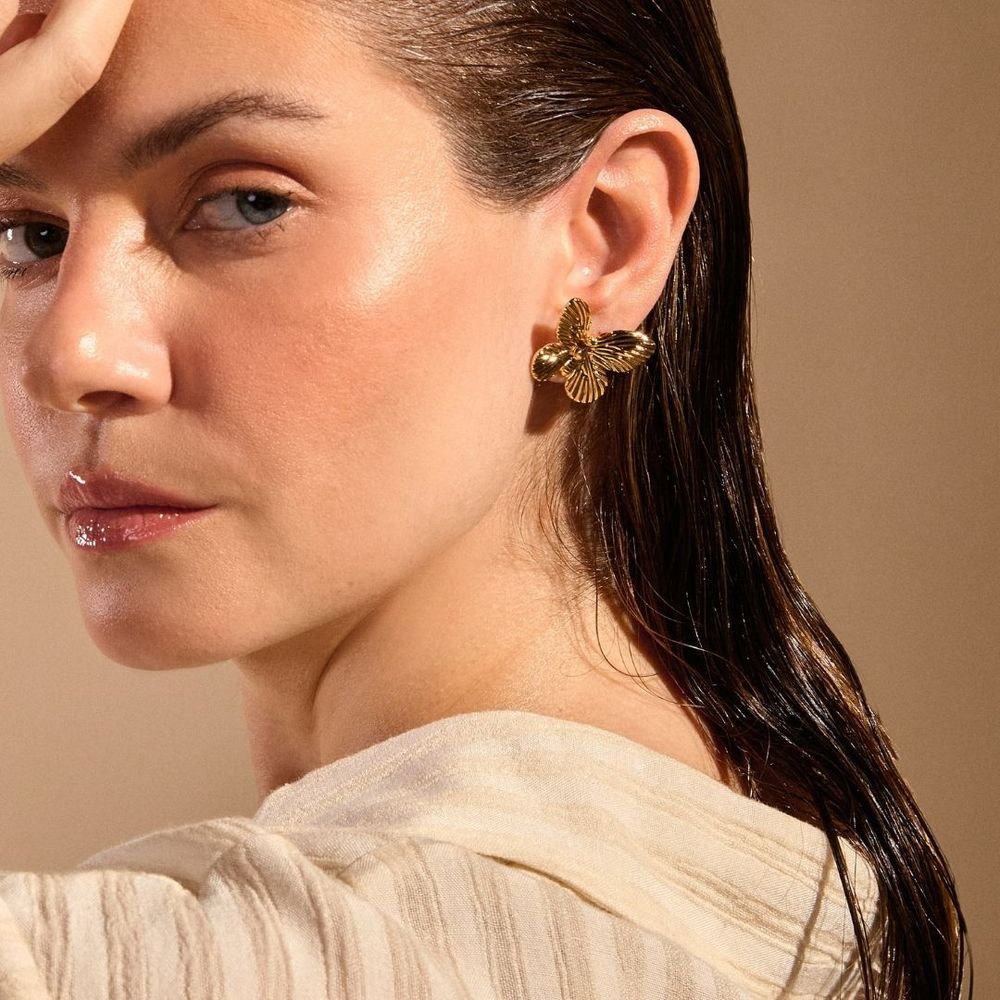 Boho Butterfly Duo Earring