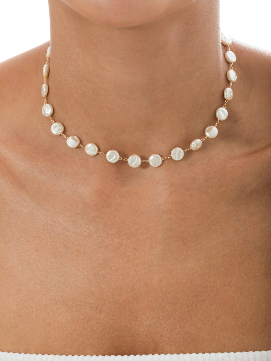 Baroque Pearl Choker