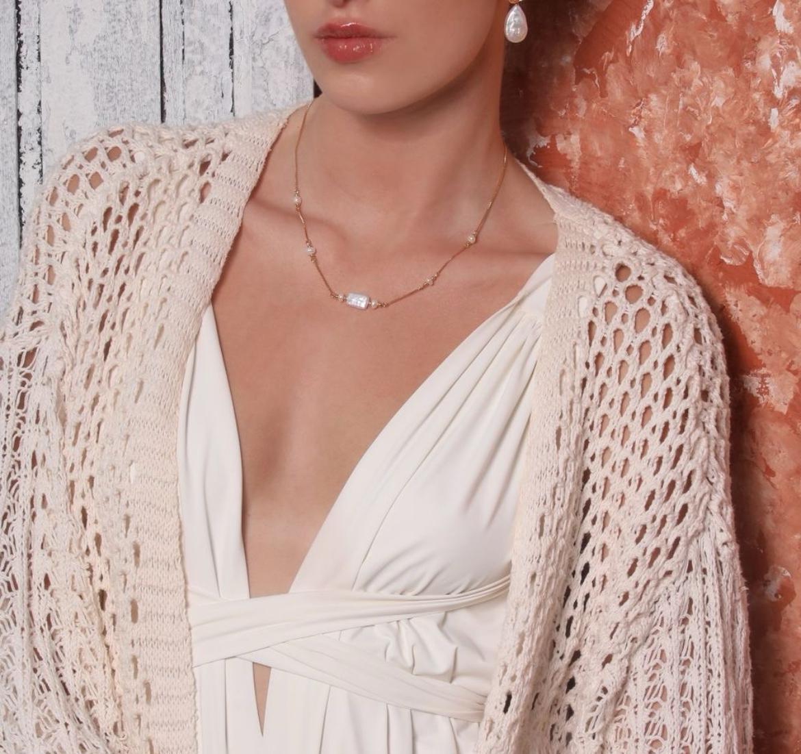 Delicate Pearl Necklace