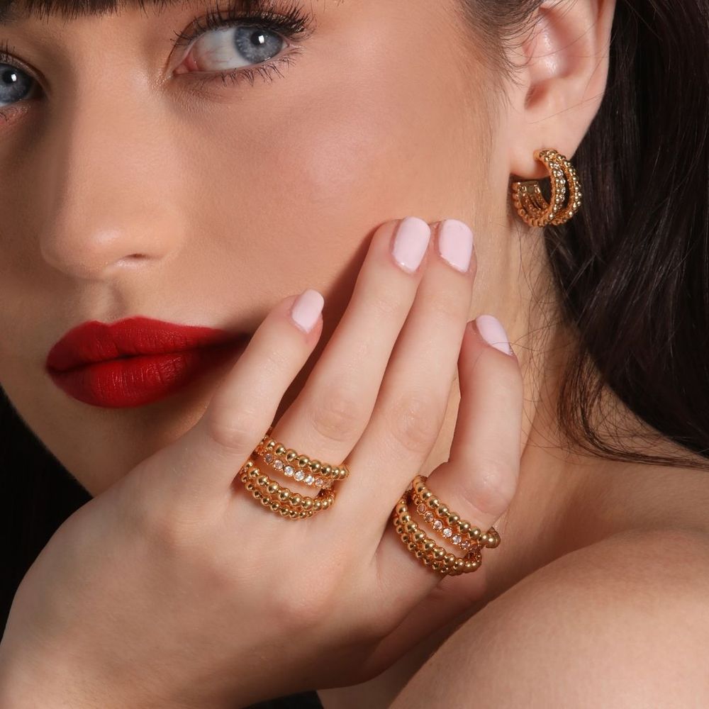 Little Circle Shine Ring