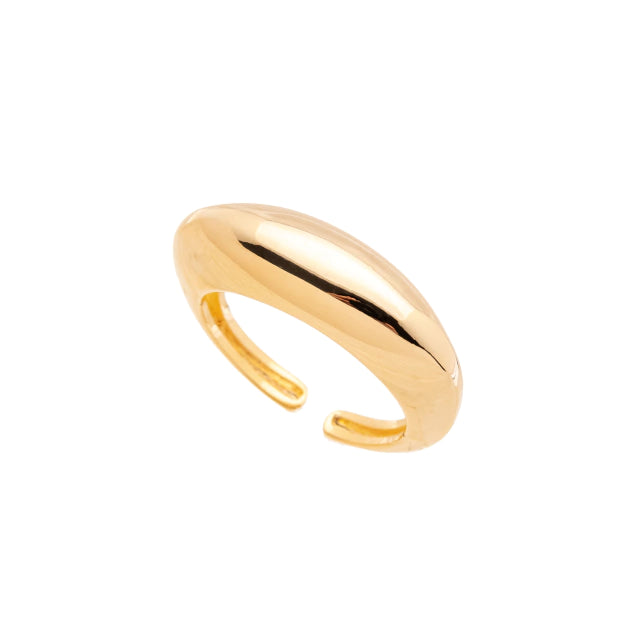 Ophelia Ring - News Adjustable Smooth Ring