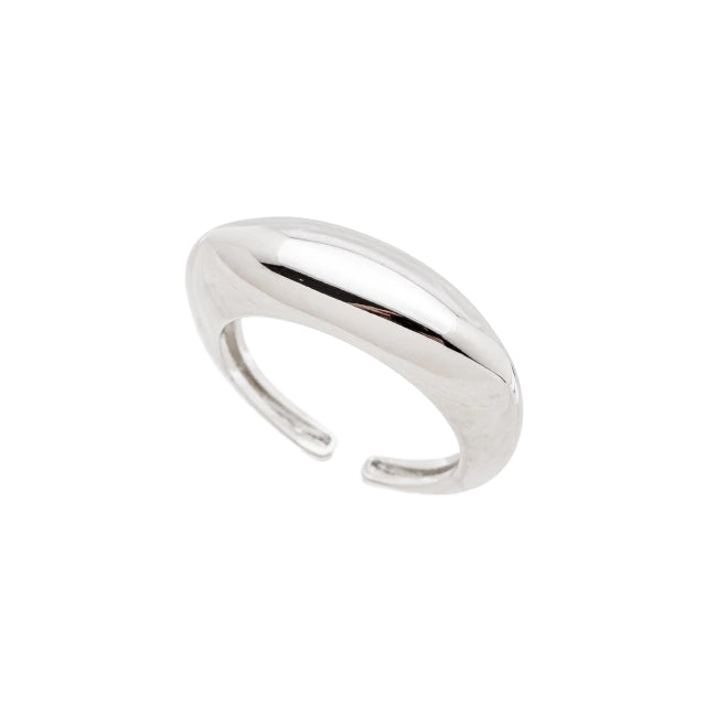 Ophelia Ring - News Adjustable Smooth Ring