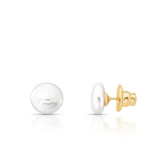 Natural Pearl Petit Earring - White Pearl