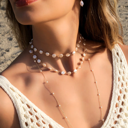 Baroque Pearl Choker